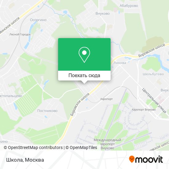 Карта Школа