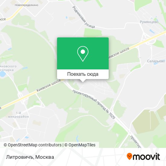 Карта Литровичъ