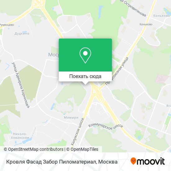 Карта Кровля Фасад Забор Пиломатериал
