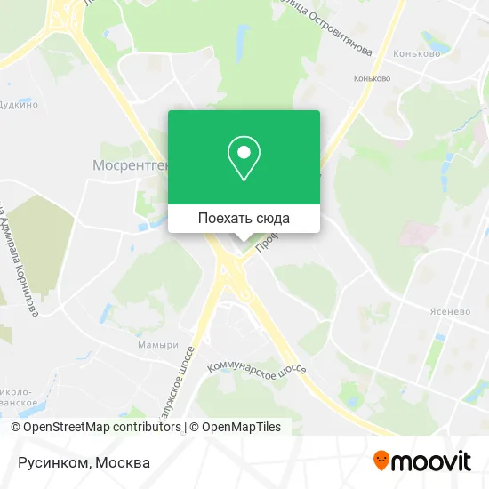 Карта Русинком