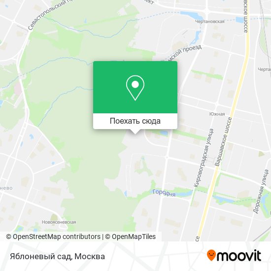 Карта Яблоневый сад