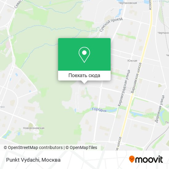 Карта Punkt Vydachi