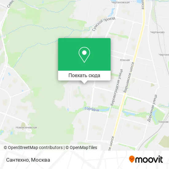 Карта Сантехно