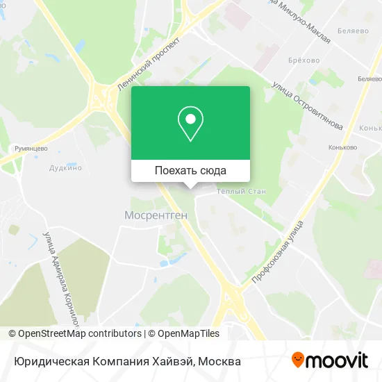 Карта Юридическая Компания Хайвэй