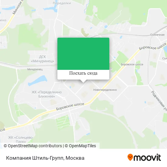 Карта Компания Штиль-Групп