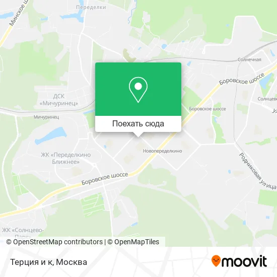 Карта Терция и к