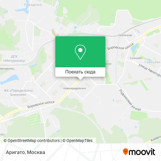 Карта Аригато