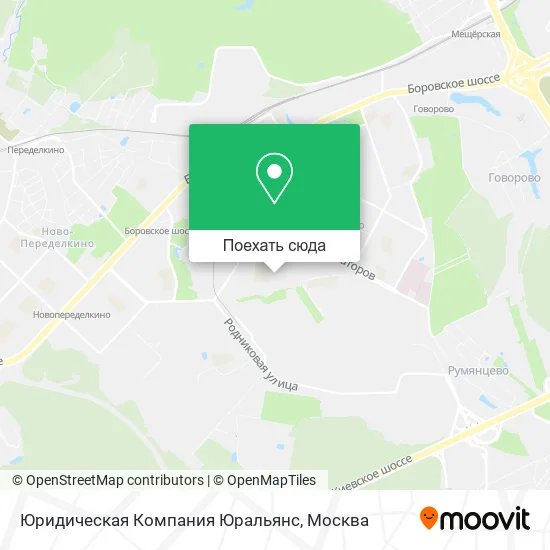 Карта Юридическая Компания Юральянс