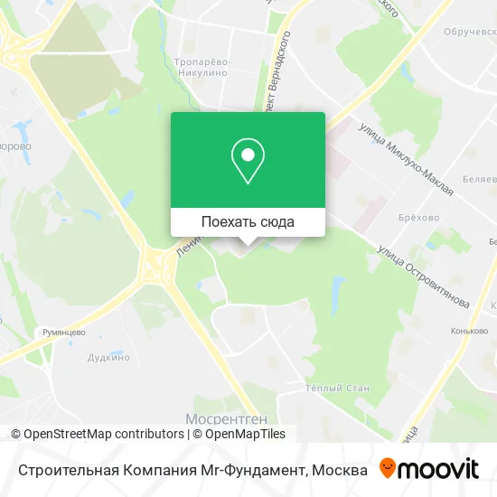Карта Строительная Компания Mr-Фундамент