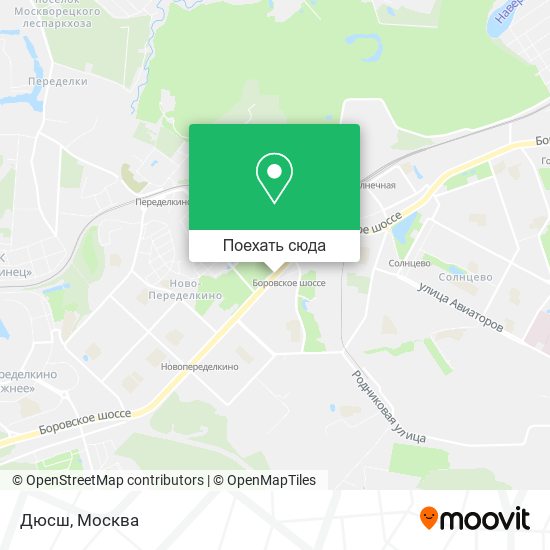 Карта Дюсш