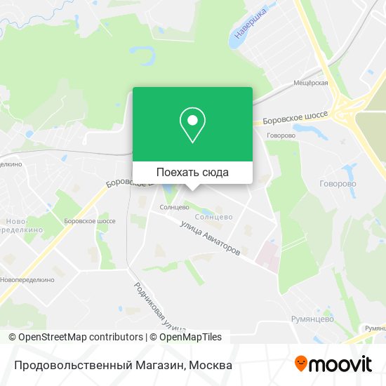 Карта Продовольственный Магазин