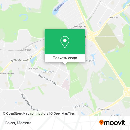 Карта Союз