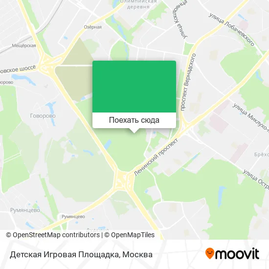 Карта Детская Игровая Площадка