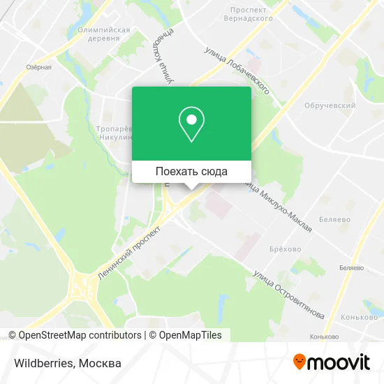 Карта Wildberries