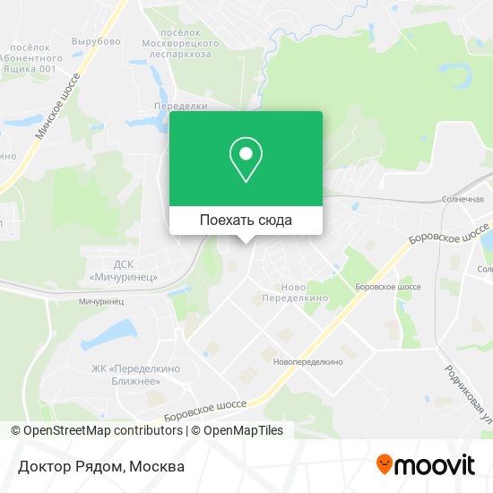 Карта Доктор Рядом