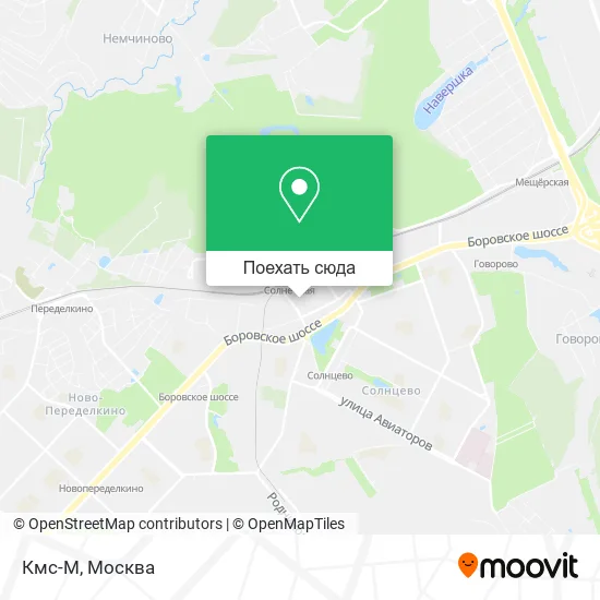 Карта Кмс-М