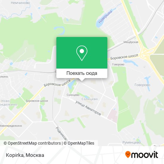 Карта Kopirka