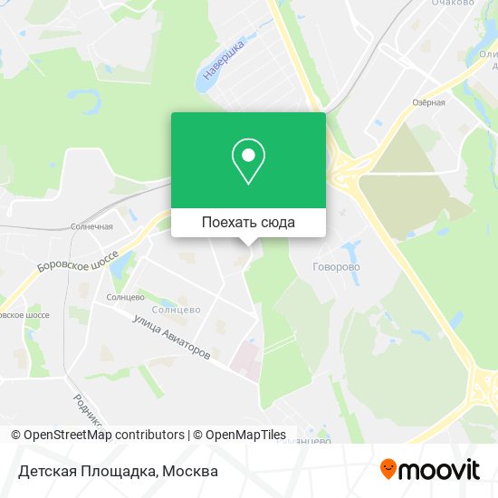 Карта Детская Площадка