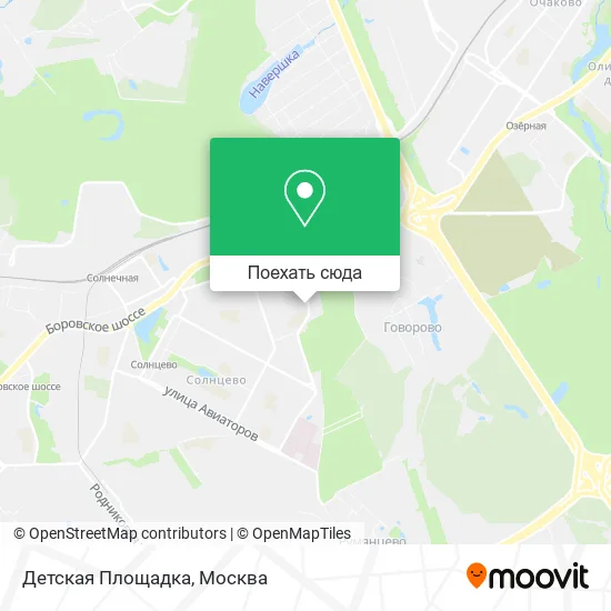Карта Детская Площадка