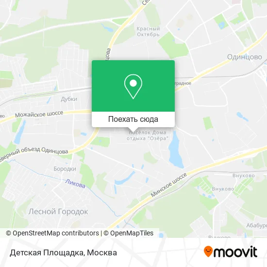 Карта Детская Площадка
