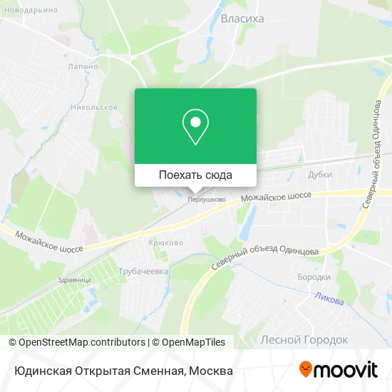 Карта Юдинская Открытая Сменная