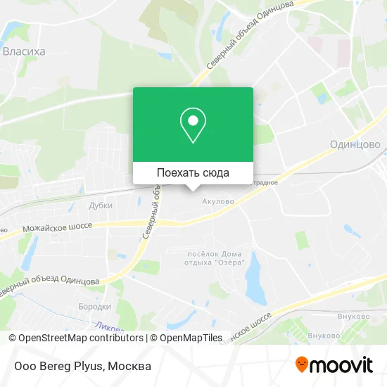 Карта Ooo Bereg Plyus