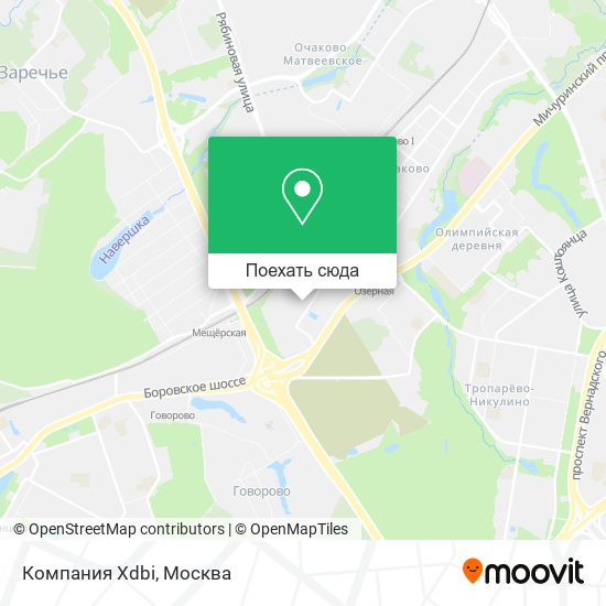 Карта Компания Xdbi