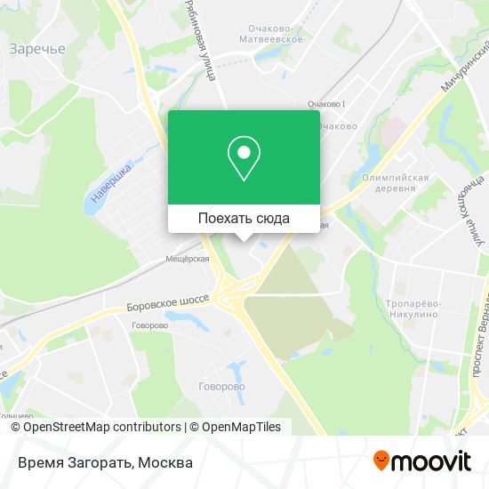 Карта Время Загорать