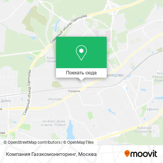 Карта Компания Газэкомониторинг