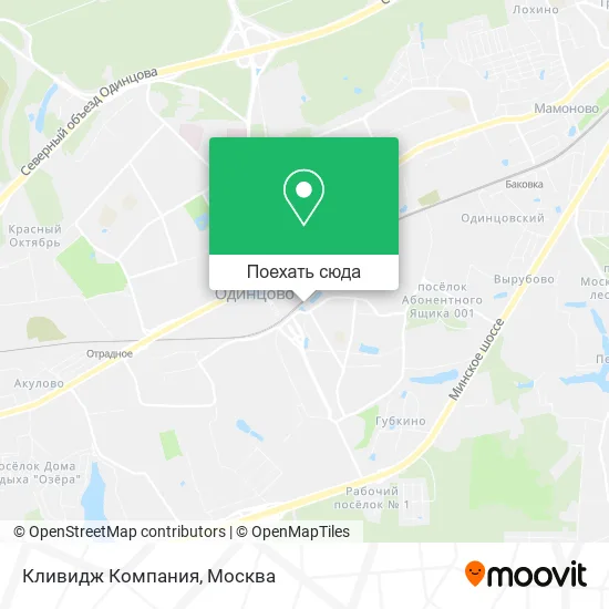 Карта Кливидж Компания