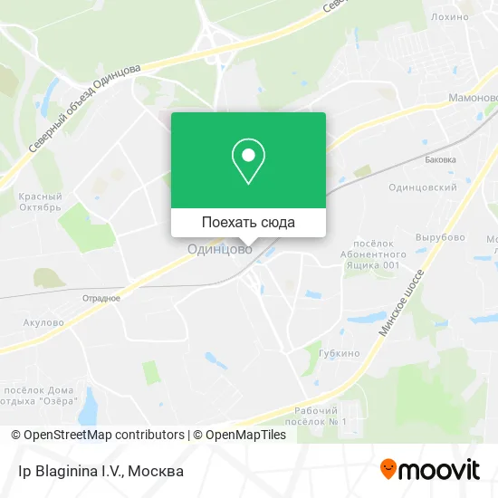 Карта Ip Blaginina I.V.