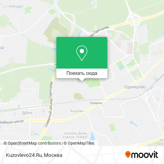 Карта Kuzovlevo24.Ru