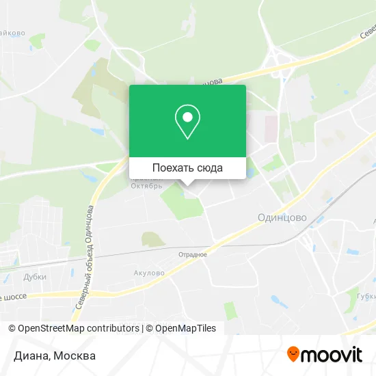 Карта Диана