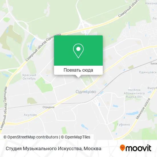 Карта Студия Музыкального Искусства