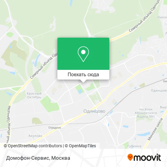 Карта Домофон-Сервис