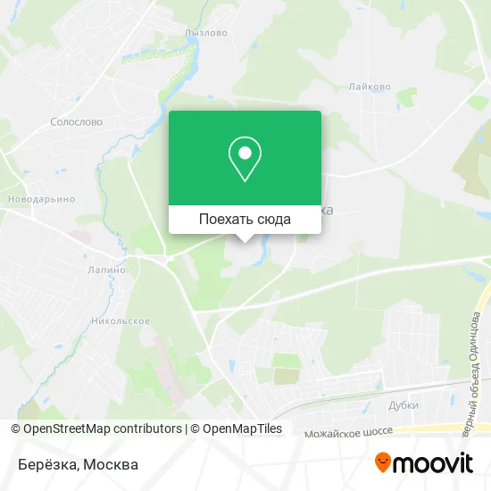 Карта Берёзка
