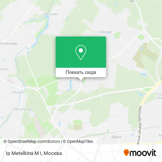 Карта Ip Metelkina M I