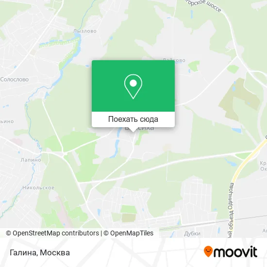 Карта Галина