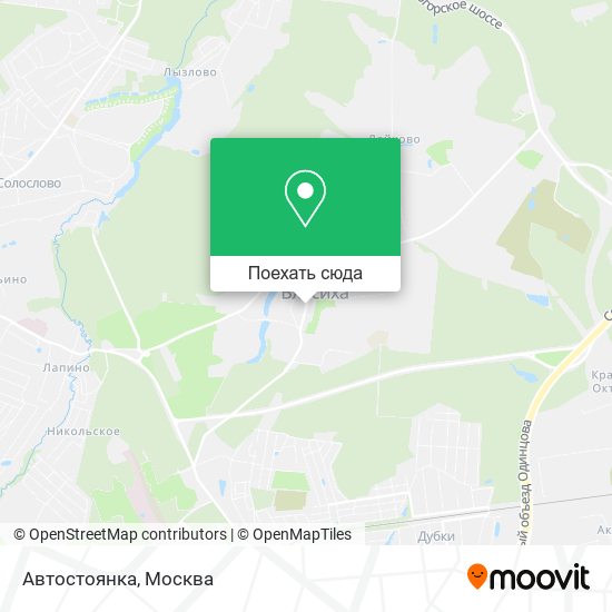 Карта Автостоянка