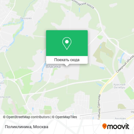 Карта Поликлиника