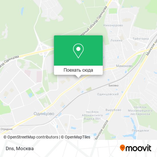 Карта Dns