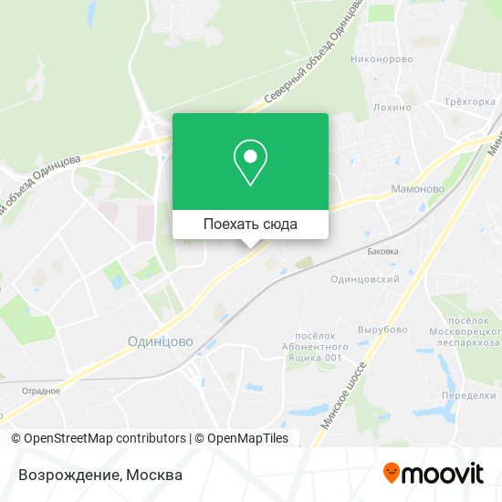 Карта Возрождение