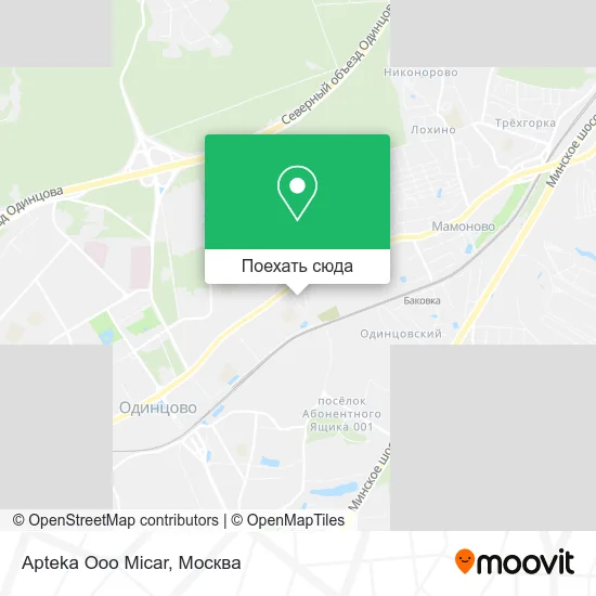 Карта Apteka Ooo Micar