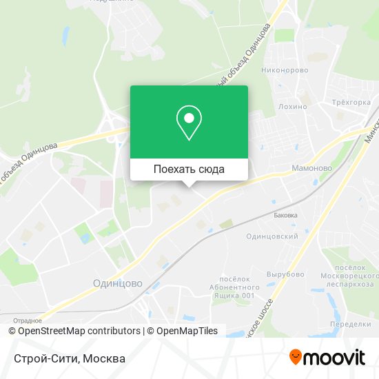Карта Строй-Сити