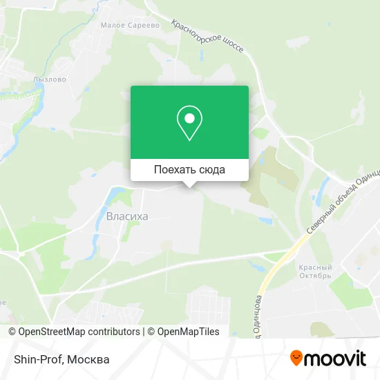 Карта Shin-Prof