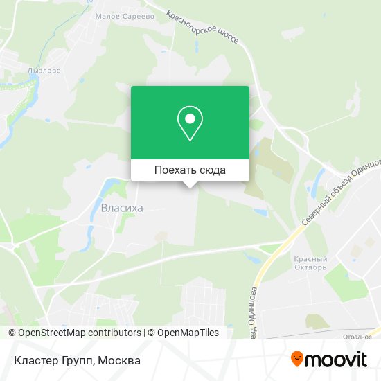 Карта Кластер Групп