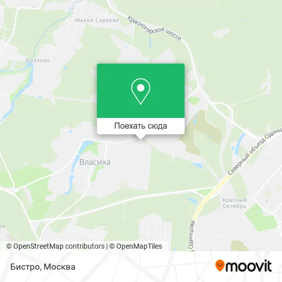 Карта Бистро