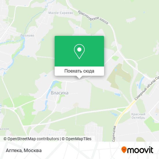 Карта Аптека
