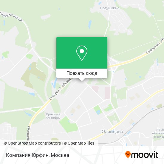 Карта Компания Юрфин