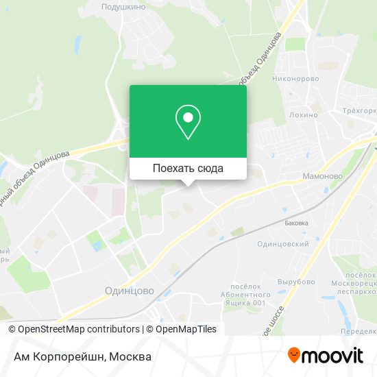 Карта Ам Корпорейшн